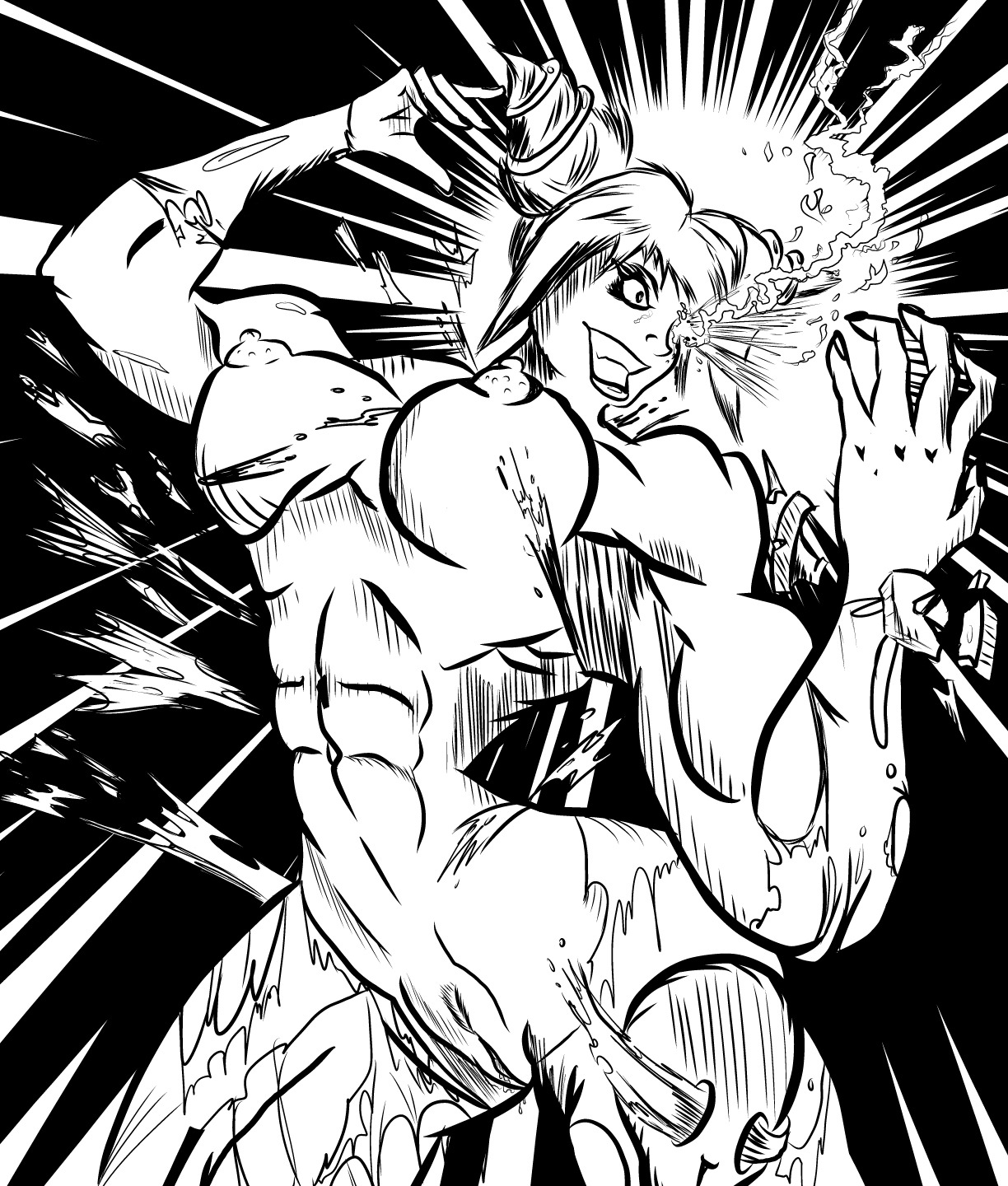female female_only human juri_han rule34 solo street_fighter tagme