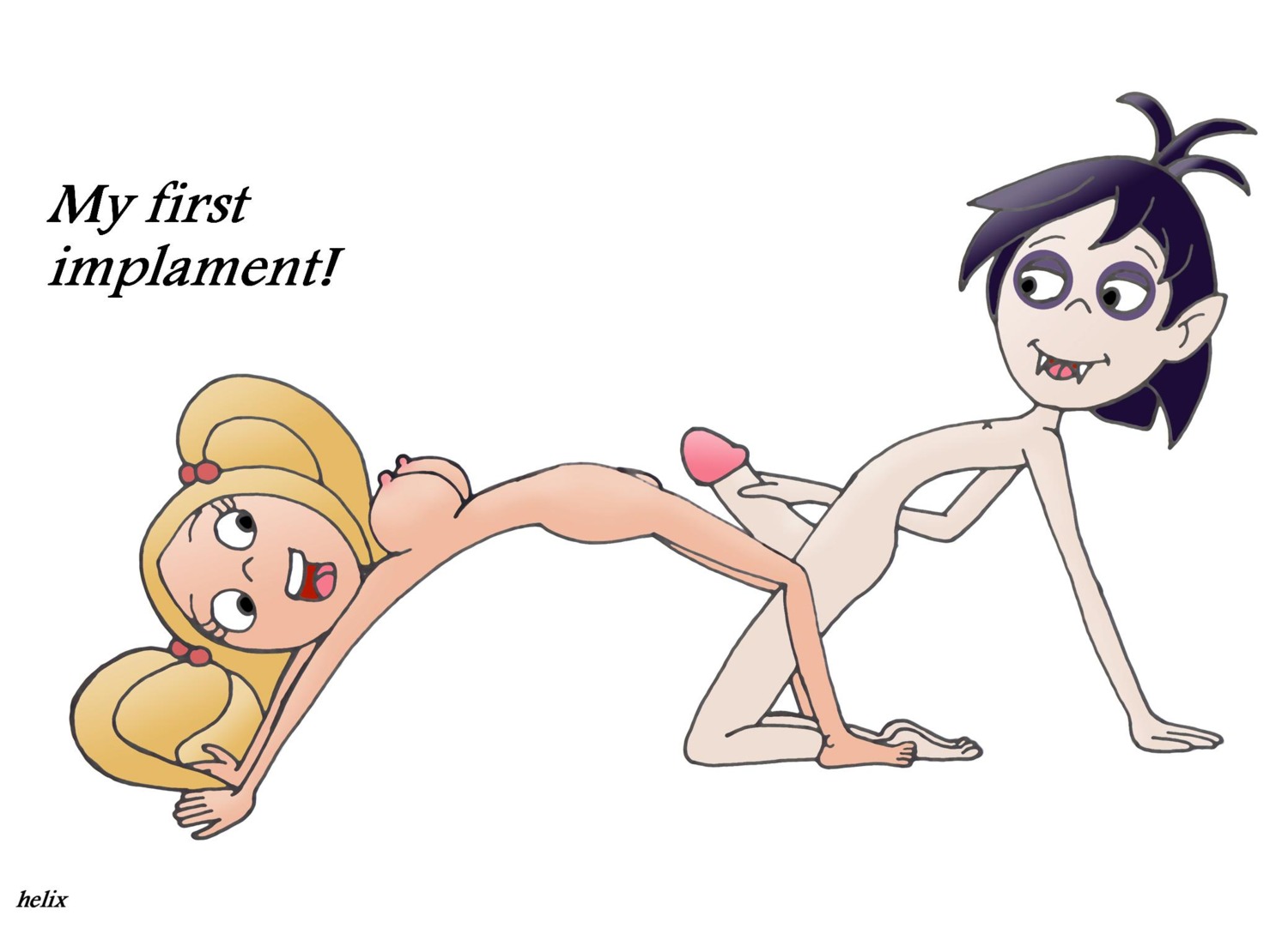 die_schule_der_kleinen_vampire female helix oskar_von_horrificus rule34 sunshine_polidori tagme