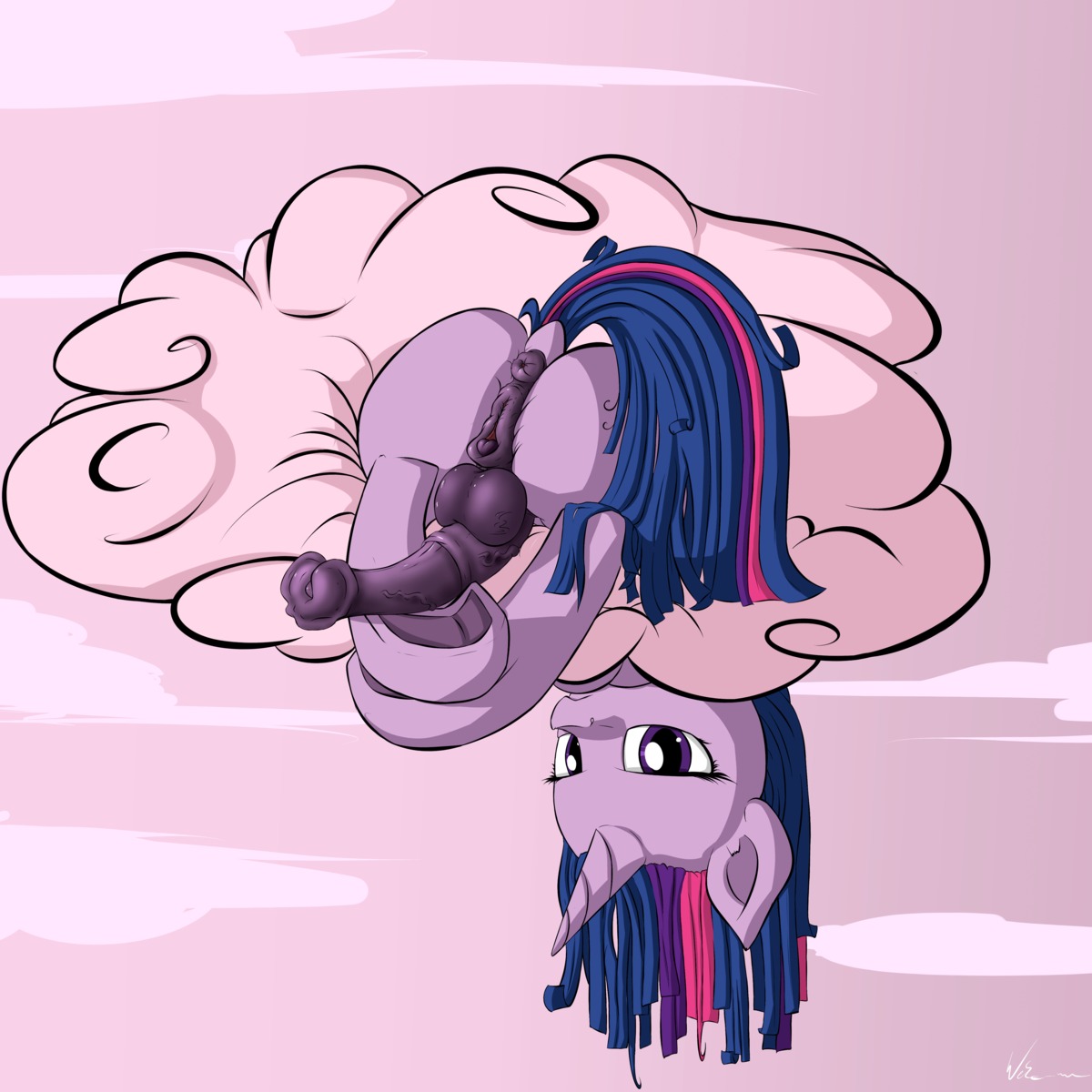 1:1 2014 absurd_res animal_genitalia animal_penis anus backsack balls butt cloud crossgender e621 equid equine equine_genitalia equine_penis erection feral friendship_is_magic fur genitals hair hasbro herm herm_feral hi_res hooves horn intersex intersex_feral looking_at_viewer mammal multicolored_hair my_little_pony mythological_creature mythological_equine mythology neko-me nude outside penis purple_body purple_eyes purple_fur purple_hair sky skyscape solo twilight_sparkle_(mlp) two_tone_hair unicorn vein vulva