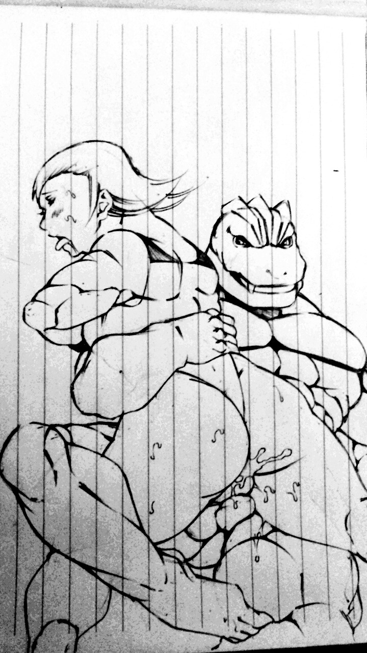 9:16 abs biceps clothed clothing duo e621 erection female female_penetrated generation_1_pokemon genitals gym_leader hi_res human human_on_humanoid humanoid interspecies machoke male male/female male_penetrating male_penetrating_female mammal maylene_(pokemon) monochrome muscular muscular_female nintendo nude pecs penetration penile penile_penetration penis penis_in_vagina pokemon pokemon_(species) scales sex sketch vaginal vaginal_penetration 旅する筋肉