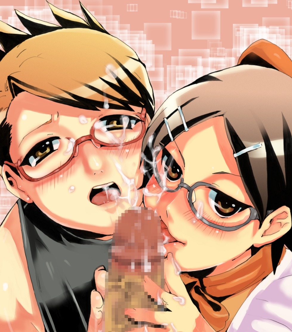 2girls ace_attorney adrian_andrews artist_request capcom censored cum cum_on_face female gyakuten_saiban gyakuten_saiban_2 licking licking_penis maggey_byrde male partial_male penis rule34 tagme