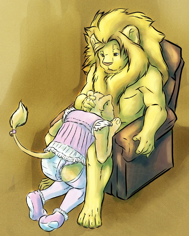 adolescent age_difference anthro anthro_on_anthro astolpho biped clothing diaper digital_media_(artwork) domestic_cat duo e621 felid feline felis female female_penetrated fur larger_male lion male male/female male_(lore) male_penetrating male_penetrating_female mammal nude obscured_fellatio obscured_oral older_male oral pantherine penetration sex size_difference smaller_female tail yellow_body yellow_fur young young_anthro younger_female