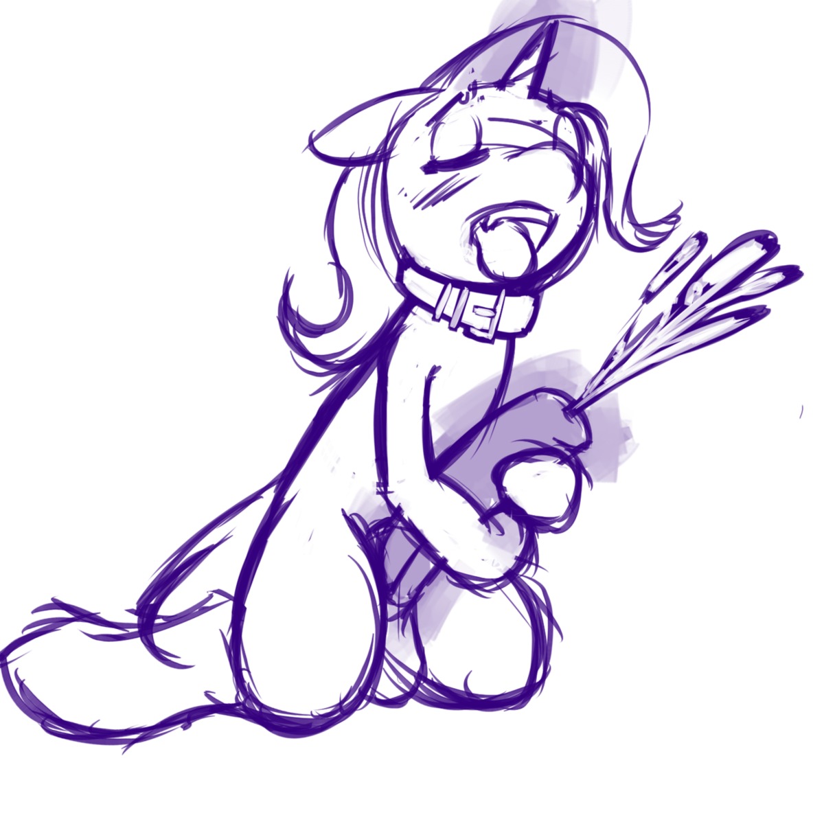 equine female feral florecentmoo friendship_is_magic my_little_pony mythological_creature mythological_equine mythology rule34 smooth_skin tagme trixie_(mlp) unicorn