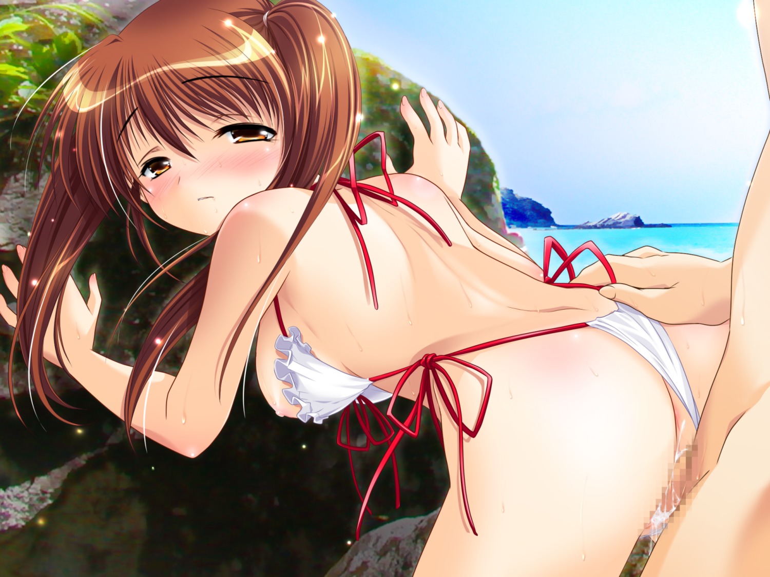 bikini censored female mizugi nipples rule34 sex watsuki_ayamo watsukiya