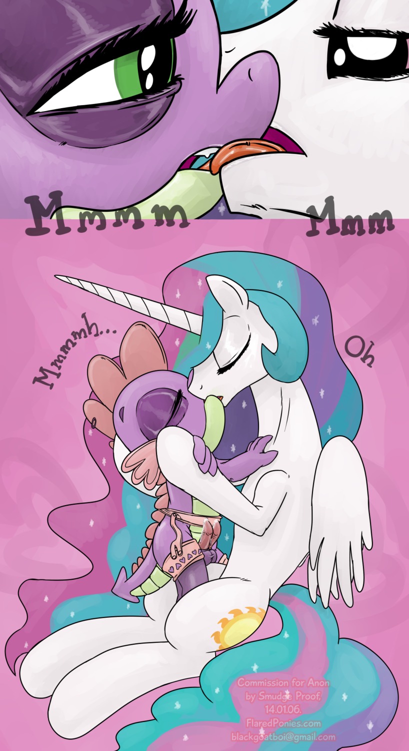 2_penises animal_genitalia animal_penis anthro bodily_fluids clothed clothing crossdressing digital_media_(artwork) dragon duo e621 equid equine erection feathered_wings feathers female feral friendship_is_magic genital_fluids genitals hasbro hemipenes hi_res horn indirect_incest_(lore) kissing larger_female legwear male male/female mammal mostly_nude multi_genitalia multi_penis my_little_pony mythological_creature mythological_equine mythological_scalie mythology nude penis precum princess_celestia_(mlp) scalie size_difference smaller_male smudge_proof spike_(mlp) stockings tail winged_unicorn wings young young_anthro