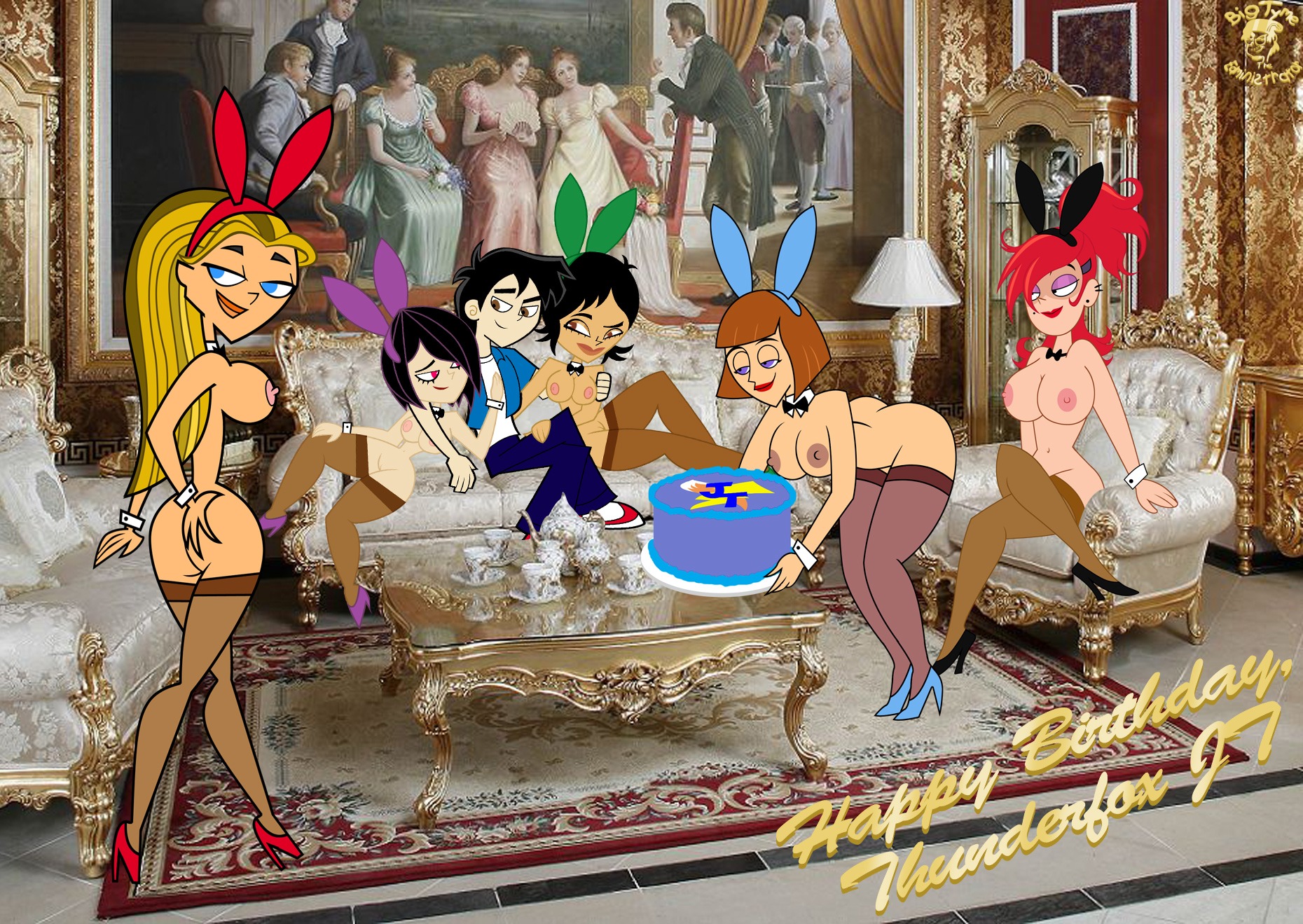 big_breasts bigtyme bimbo black_hair blonde_female blonde_hair blue_eyes bowtie breasts brown_eyes brown_hair bunny_costume bunny_ears busty carmelita_aves cartoon_network crossover danny_phantom detached_collar el_tigre female foster's_home_for_imaginary_friends frankie_foster fresh_tv hair high_heels human human_only humanoid imaginary_frankie large_breasts latina lindsay_(tdi) long_hair madeline_fenton male naked nickelodeon nipples pale_skin paramount_pictures purple_eyes purple_hair red_eyes red_hair redhead rule34 short_hair stockings teletoon total_drama_island viacom warner_bros warner_brothers white_female wide_hips wrist_cuffs zoe_aves