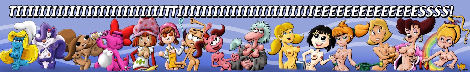 6+girls anthro ass birdetta birdo breasts casey_kelp cooking_mama crossover daffney_gillfin detention disney eastern_and_western_character erect_nipples facial_markings female fifi_la_fume flora_(jatww) goof_troop hentai_boy high_ponytail huge_breasts inspector_gadget jayce_and_the_wheeled_warriors jill_smith mama_(cooking_mama) mario_(series) mokey multiple_females multiple_girls my_pet_monster nintendo nipples nude peg_pete penny_gadget penny_squirrel rainbow_brite rainbow_brite_(character) rule34 secret_squirrel_show shareena_wickett skunk small_breasts small_image smurfette snorks star_(symbol) star_on_cheek straight_hair strawberry_shortcake strawberry_shortcake_(g1) the_smurfs tiny_toon_adventures