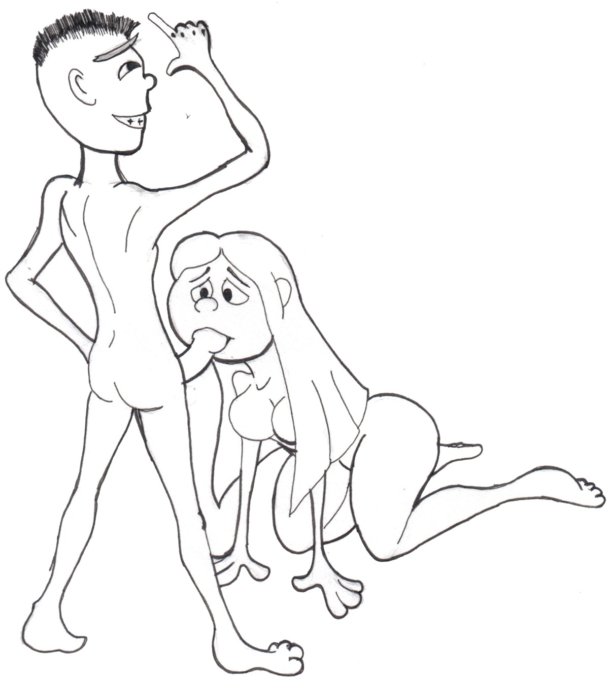 ed_(ed_edd_n_eddy) ed_edd_n_eddy fellatio female kanker_sisters may_kanker oral rule34 straight_hair tagme