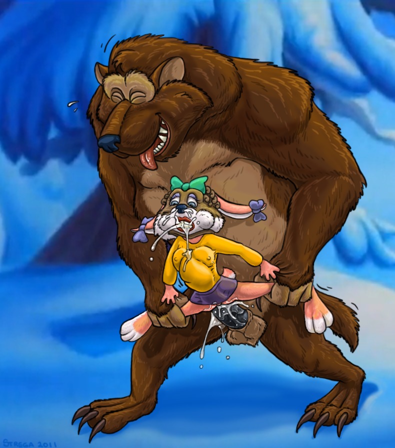 anthro babs_bunny brown_fur cum_inflation cum_through female fur furry male mammal pink_fur rabbit rule34 stomach_bulge straight strega tagme tiny_toon_adventures uncensored warner_brothers