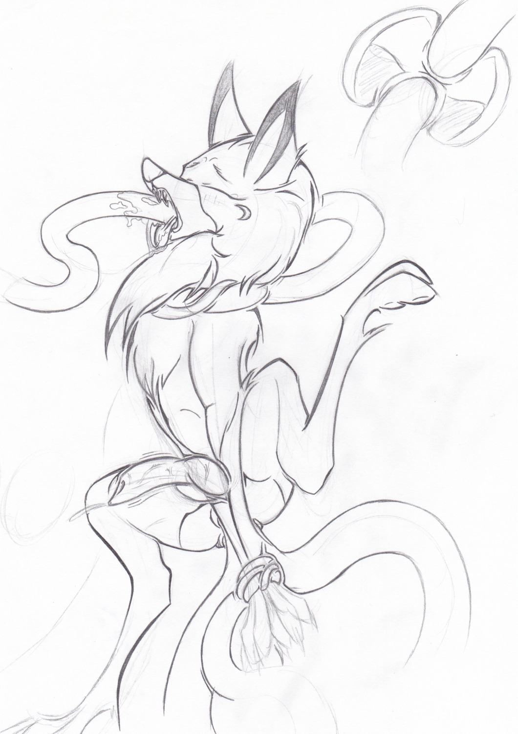 absurd_res anal anal_penetration anatomically_correct anatomically_correct_genitalia anatomically_correct_penis animal_genitalia animal_penis anus butt canid canine canine_genitalia canine_penis e621 erection feral forced fox genitals herm herm_feral hi_res intersex intersex_feral knot magnificent-arsehole mammal nude oral oral_penetration penetration penis sex simple_background solo tentacles tongue vaginal vaginal_penetration vulva