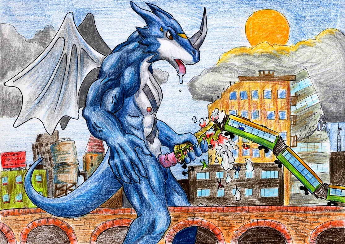 anthro color cum digimon digimon_(species) dragon exveemon giant male male_only masturbation nude rule34 scalie side_view solo standing tagme train