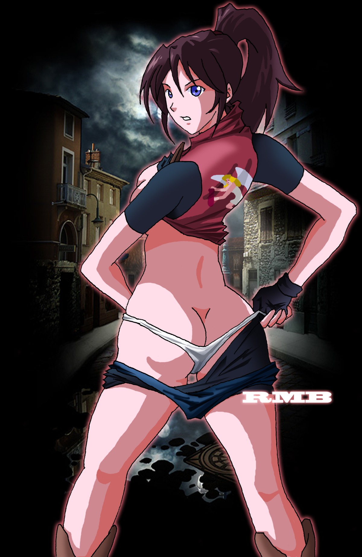 claire_redfield female female_only human resident_evil resident_evil_2 rmb rule34 solo tagme
