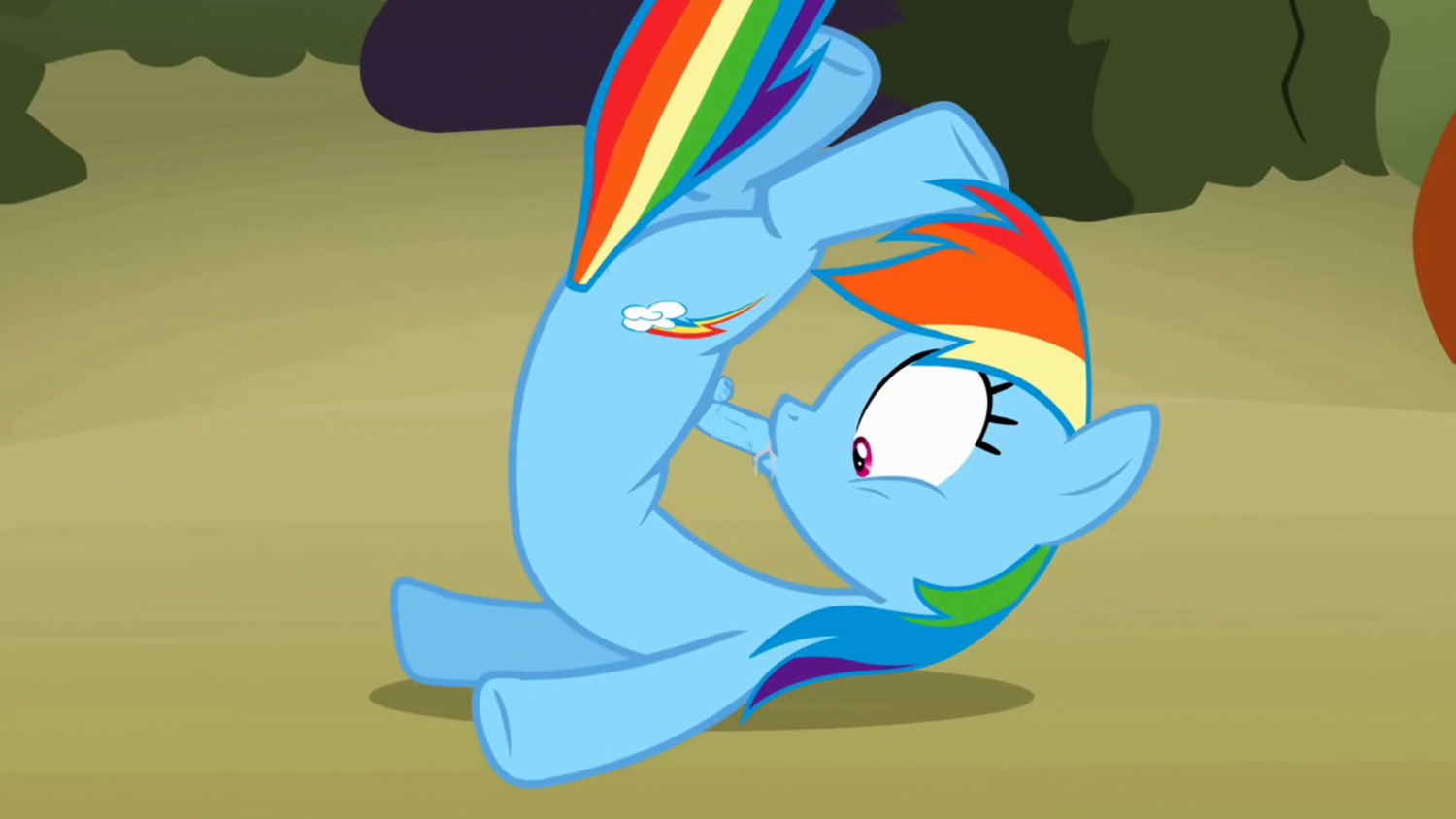 equine female feral friendship_is_magic horse my_little_pony pony rainbow_dash_(mlp) rule34 smooth_skin tagme tail