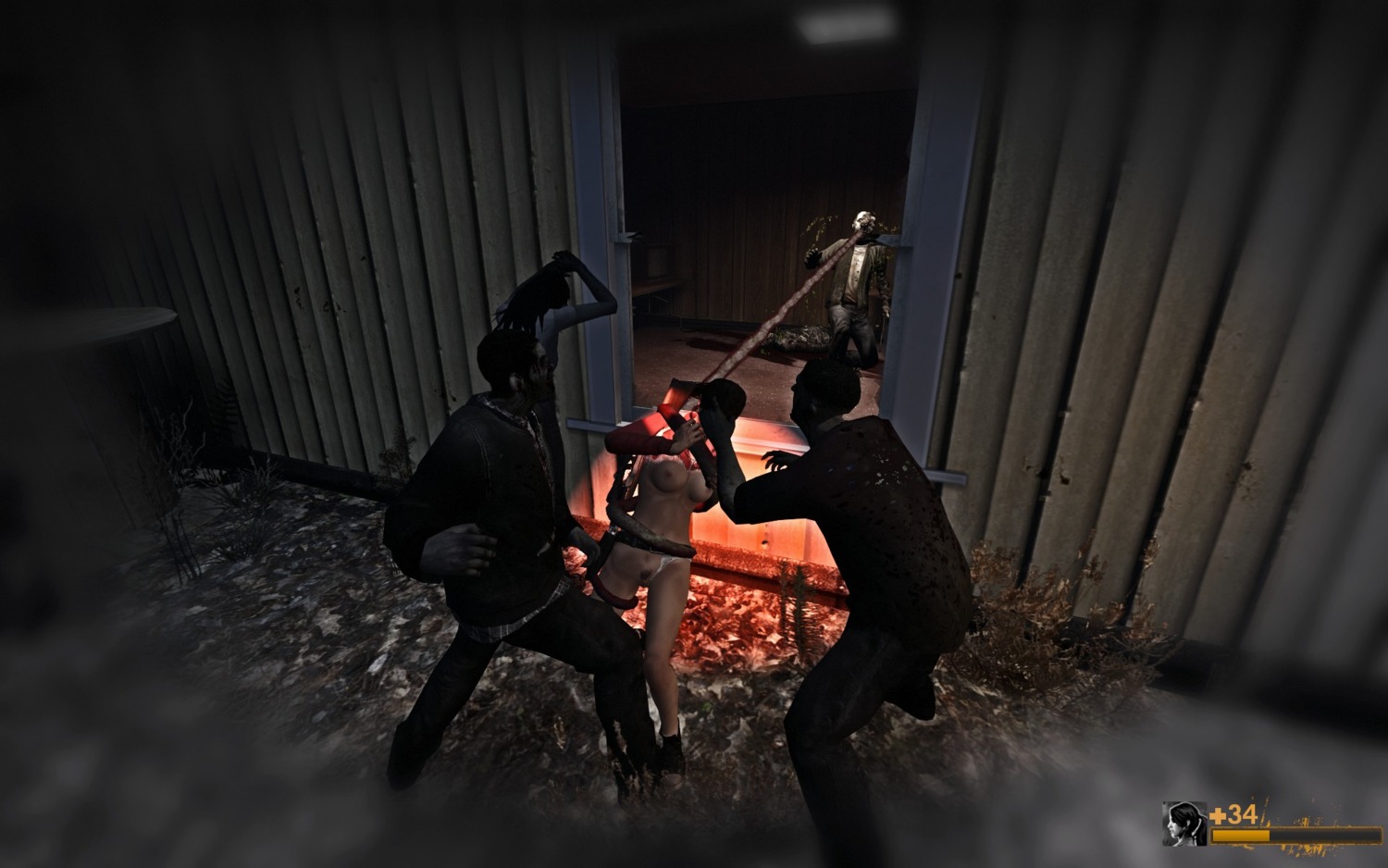 1girls 3d common_infected_(l4d) female game_screenshot imminent_death left_4_dead left_4_dead_(series) male monster rape rule34 smoker_(left_4_dead) zoey_(left_4_dead) zombie