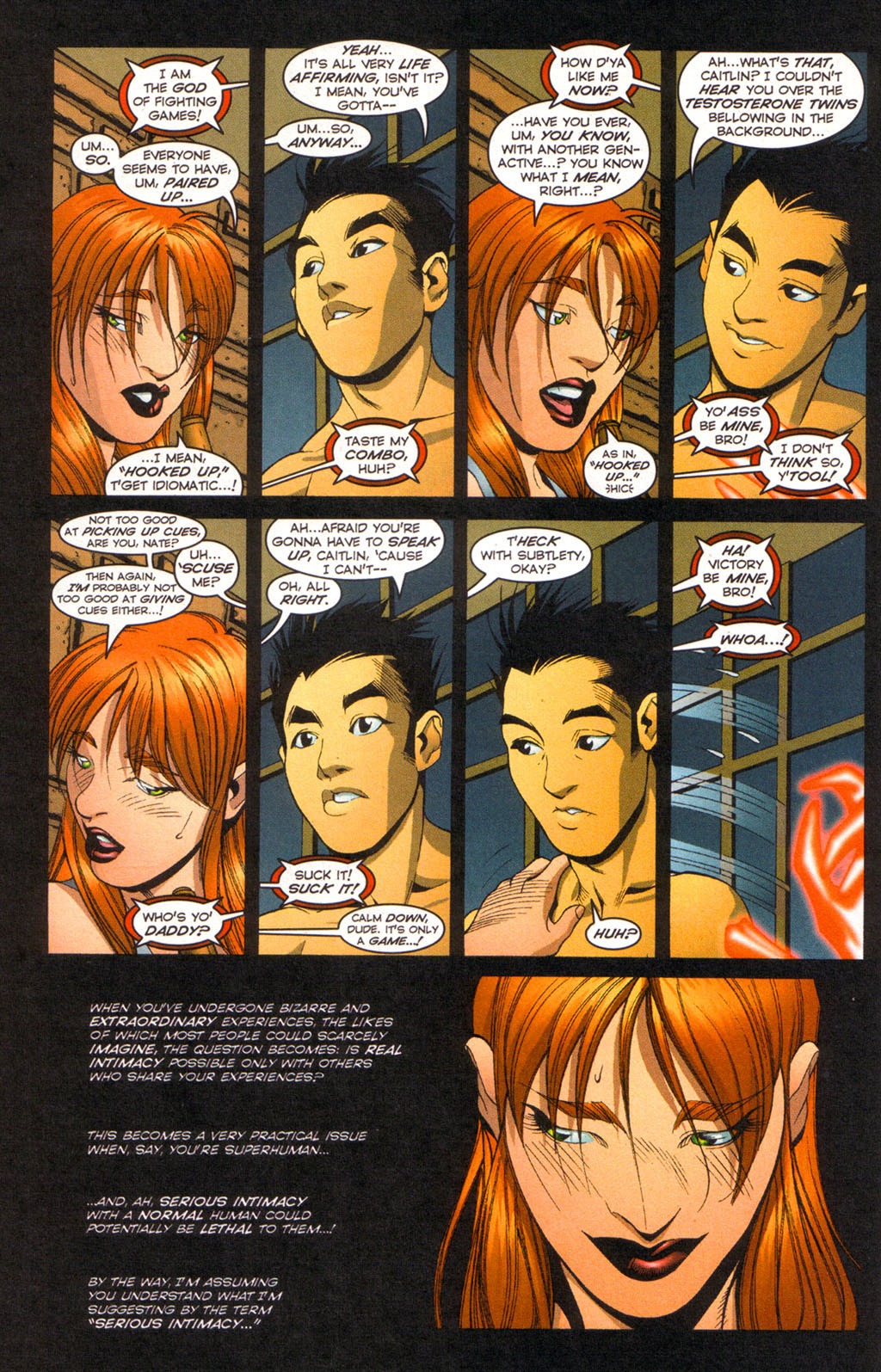 caitlin_fairchild comic dc dc_comics female gen&sup1;&sup3; jason_martin male nate_(gen&sup1;&sup3;) rick_mays rule34 tagme un-censor wildstorm_fx