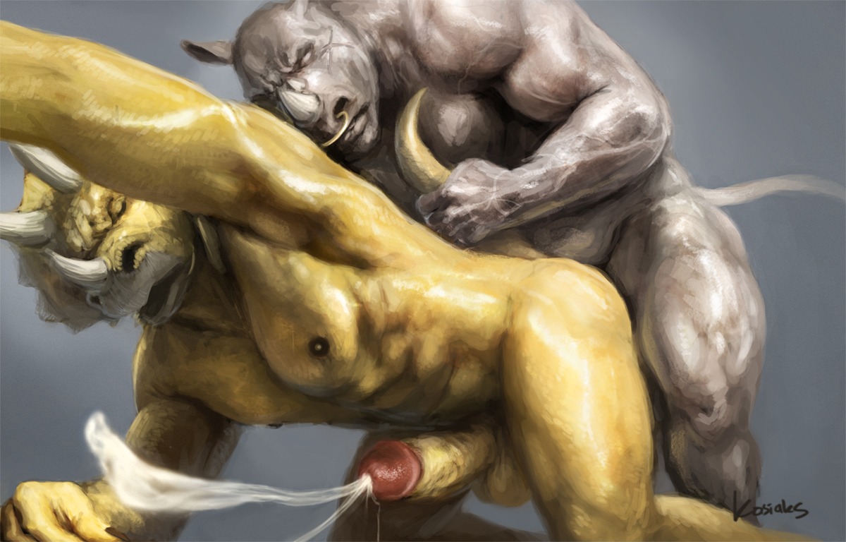 2013 abs anal anal_penetration anthro athletic balls bent_over biceps big_muscles big_penis bodily_fluids bone_frill ceratopsian ceratopsid chasmosaurine cum cum_string cum_while_penetrated cumshot dino_dude_(rouken) dinosaur dripping duo e621 ejaculation erection eyes_closed facial_piercing frill_(anatomy) from_behind_position genital_fluids genitals glans grey_body grey_skin hands-free horn humanoid_genitalia humanoid_penis interspecies kneeling leaking male male/male male_penetrated male_penetrating male_penetrating_male mammal marginocephalian mularg_(rouken) muscular muscular_male nipples nose_piercing nose_ring nude open_mouth orgasm ornithischian pecs penetration penis piercing prehistoric_species reptile rhinoceros ring_piercing rnarccus rouken scales scalie septum_piercing sex standing tail tail_grab triceratops vein yellow_body yellow_skin