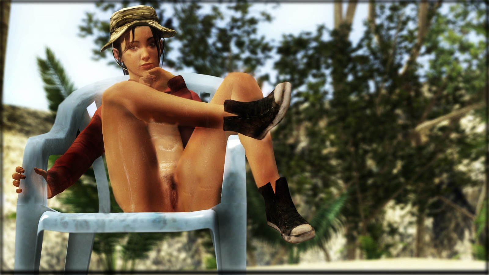 1girls 3d artist_request female female_only garry's_mod human human_female human_only left_4_dead left_4_dead_(series) rule34 solo solo_female tagme zoey_(left_4_dead)