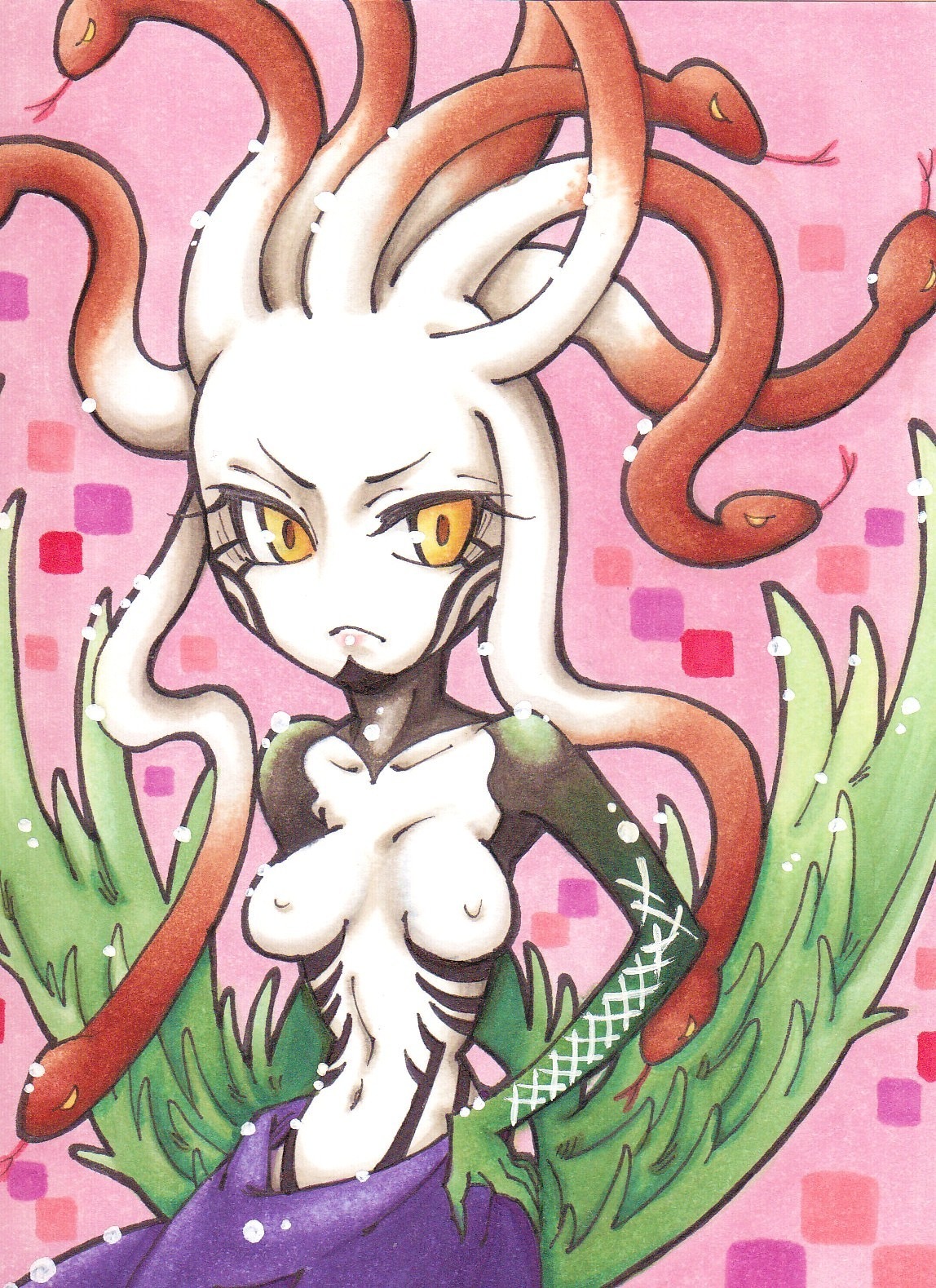 female lord_of_vermilion medusa rule34 tagme