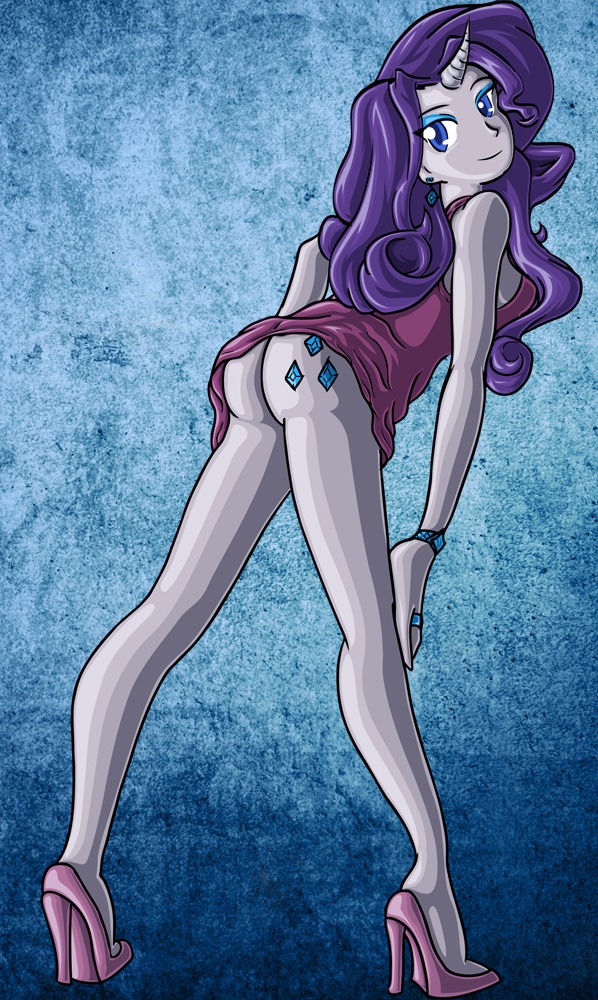 female friendship_is_magic my_little_pony rarity_(mlp) rule34 smooth_skin tagme
