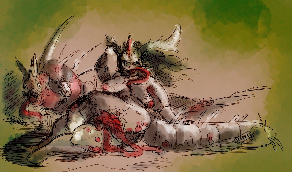 1girls chaos_(warhammer) chaos_daemon female great_unclean_one nurgle rule34 tagme warhammer_(franchise) warhammer_40k