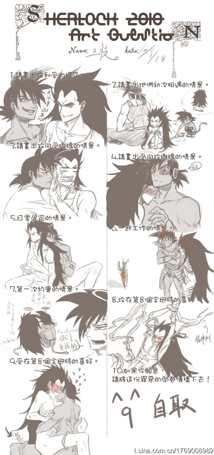 bardock dragon_ball dragon_ball_z gay male male_only raditz rule34 turles yaoi