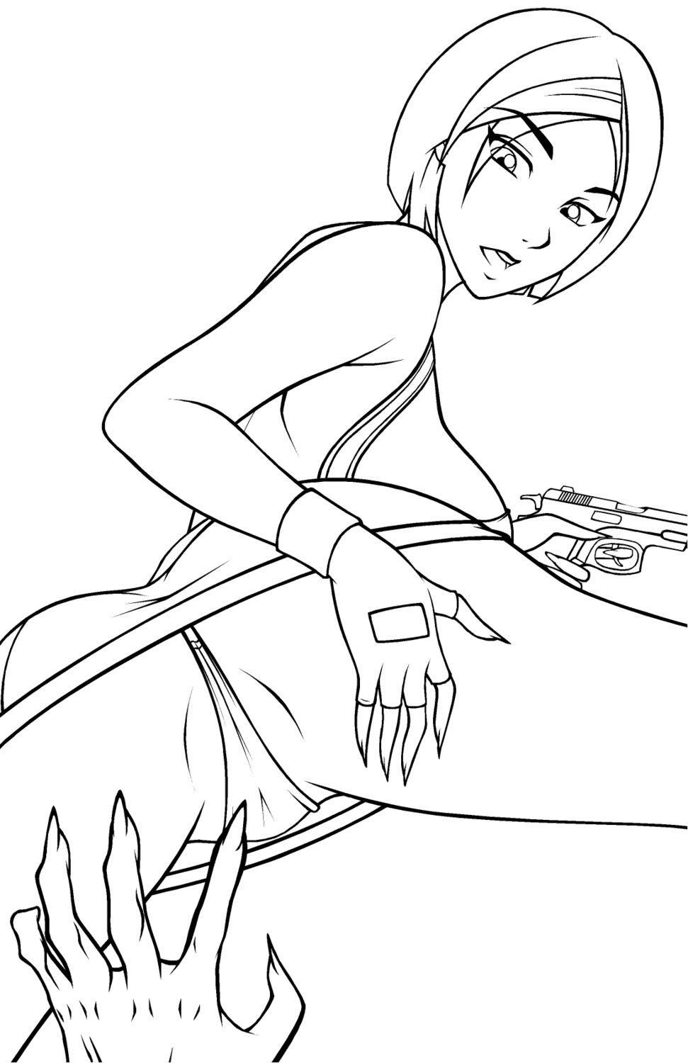 falcon-creative female human jill_valentine jill_valentine_(julia_voth) resident_evil rule34 tagme