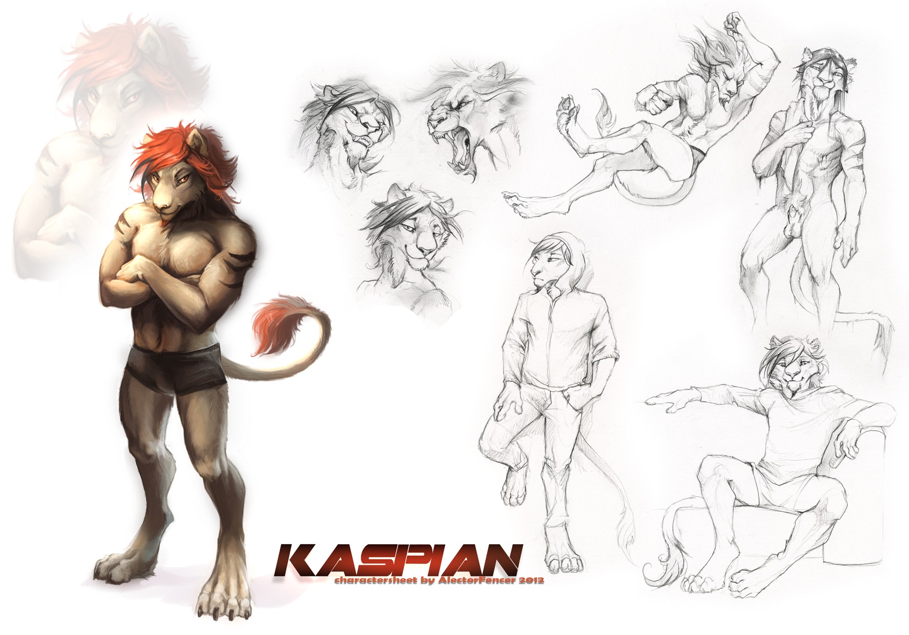4_toes alectorfencer angry animal_genitalia animal_penis anthro barefoot biped boxer_briefs character_name claws clothed clothing digitigrade e621 english_text feet felid feline_genitalia feline_penis fully_clothed genitals hi_res hoodie lion male mammal model_sheet multiple_poses nude pantherine pawpads paws penis penis_tip pose sheath sitting soles solo stripes tail tail_tuft text toes topless topwear tuft underwear