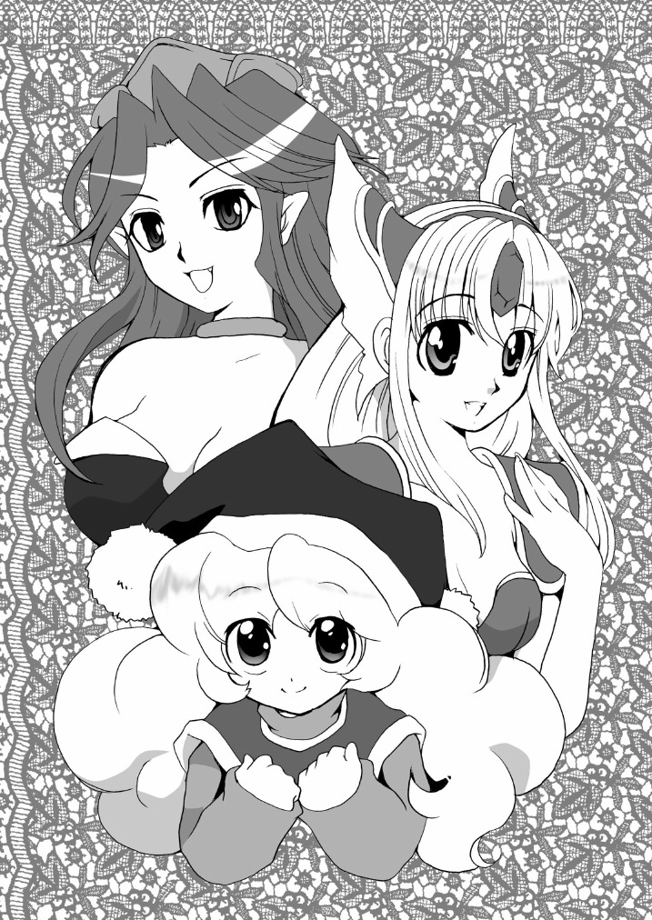 angela_(seiken_densetsu_3) carlie_(trials_of_mana) charlotte_(seiken_densetsu_3) comic female hawkeye_(seiken_densetsu_3) kamomeal riesz rule34 seiken_densetsu_3 square_enix trials_of_mana