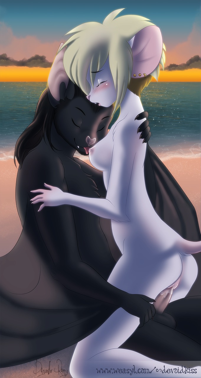 anthro balls bat beach blush breast_lick breast_play breasts detailed_background devoid-kiss duo e621 ear_piercing erection eyes_closed female female_penetrated from_front_position fur genitals hi_res licking male male/female male_penetrating male_penetrating_female mammal mastery_position membrane_(anatomy) membranous_wings mouse murid murine nude on_top open_mouth outside penetration penis piercing public rodent sand sea seaside sex sex_on_the_beach sky tongue tongue_out water winged_arms wings