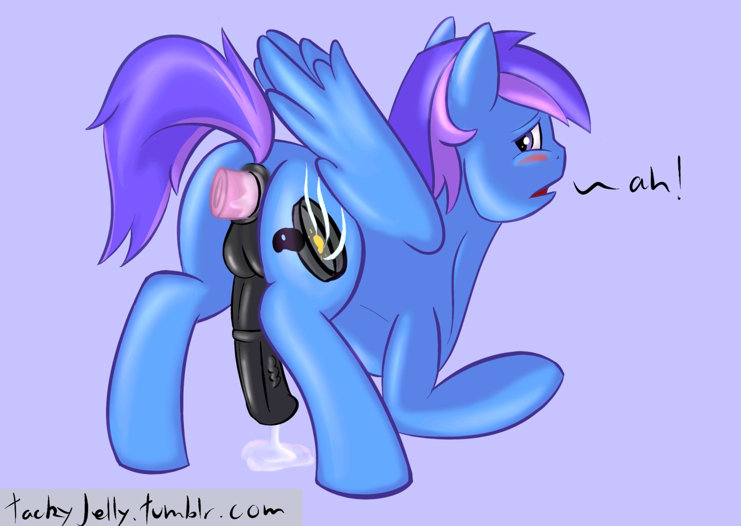 2013 anal anal_masturbation anal_penetration animal_genitalia animal_penis bent_over bo_(ask-bo-stuff) bodily_fluids cum cutie_mark dildo e621 equid equine equine_genitalia equine_penis erection feathered_wings feathers feral genital_fluids genitals hair hasbro hi_res male mammal masturbation multicolored_hair my_little_pony mythological_creature mythological_equine mythology nude pegasus penetration penis quadruped sex_toy solo tackyjelly tail toying_self two_tone_hair wings