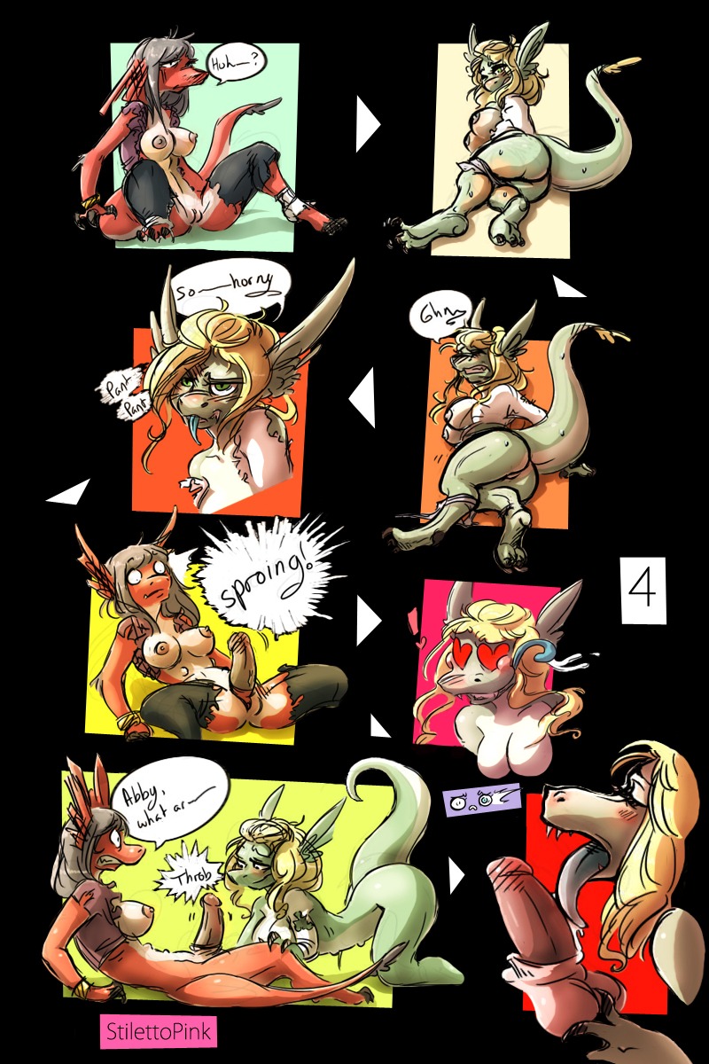 2012 2:3 6_breasts animal_genitalia anthro anthro_on_anthro balls blonde_hair blush breasts brown_hair claws clothing comic digital_media_(artwork) dragon duo e621 erection fangs female ftg_transformation fti_transformation gender_transformation genital_growth genital_slit genitals grey_tongue growth gynomorph gynomorph/female hair heart_eyes heart_symbol hi_res humanoid_genitalia humanoid_penis intersex intersex/female licking looking_at_genitalia looking_at_penis multi_breast multi_nipple mythological_creature mythological_scalie mythology naughty_face nipples non-mammal_breasts non-mammal_nipples oral penile penis penis_growth penis_lick reclining scalie sex smile snout stilettopink supernumerary_nipples surprise_sex surprised tail teeth thick_tail tongue tongue_out torn_clothing transformation transformation_through_sex vulva watsup