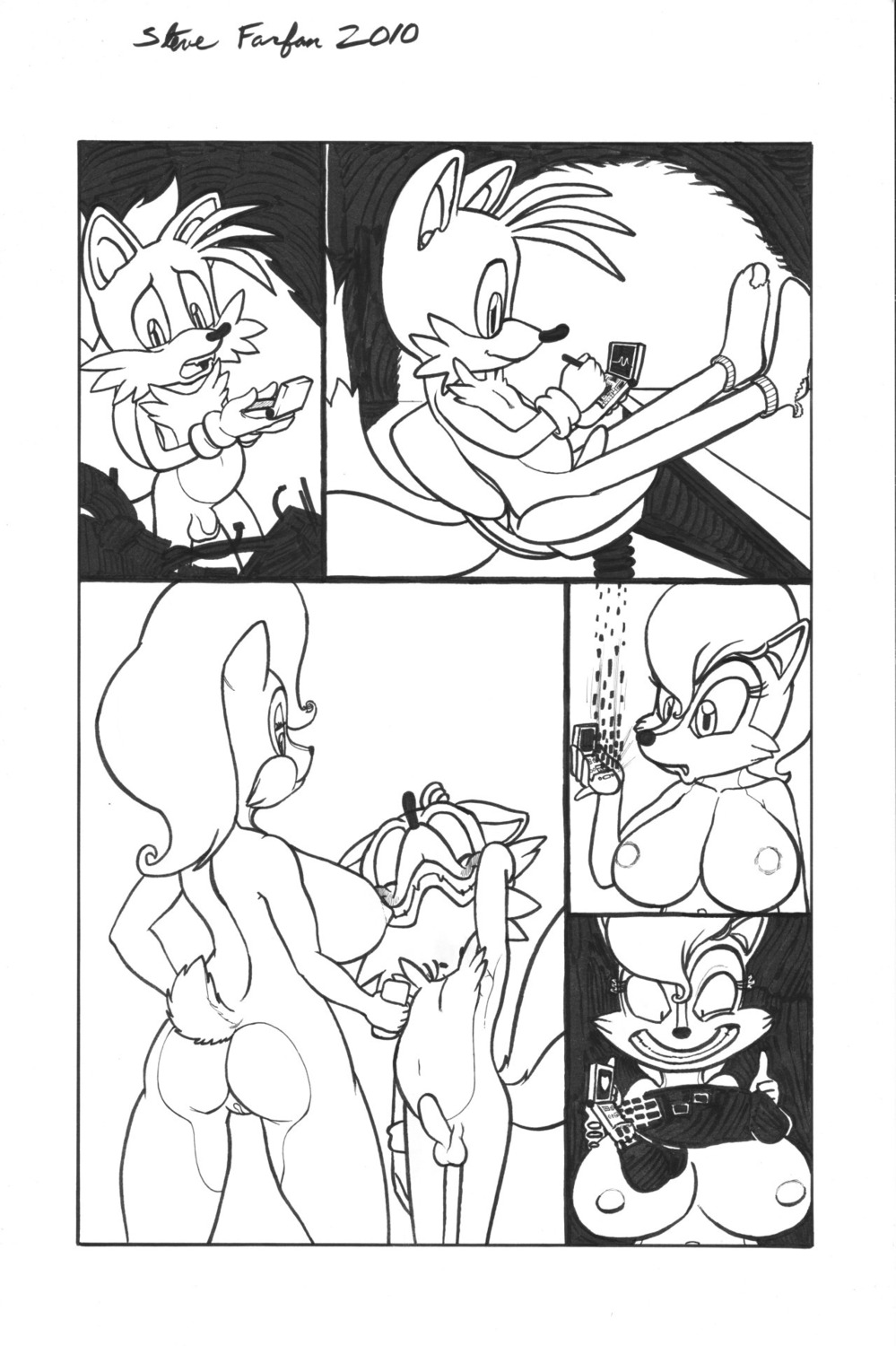 2010 anthro archie_comics canine chipmunk female fox mammal mobian_(species) nicole_the_lynx rodent rule34 sally_acorn sega sonic_(series) sonic_satam sonic_the_hedgehog_(archie) sonic_the_hedgehog_(comics) sonic_the_hedgehog_(series) squirrel steve_farfan tails tails_the_fox