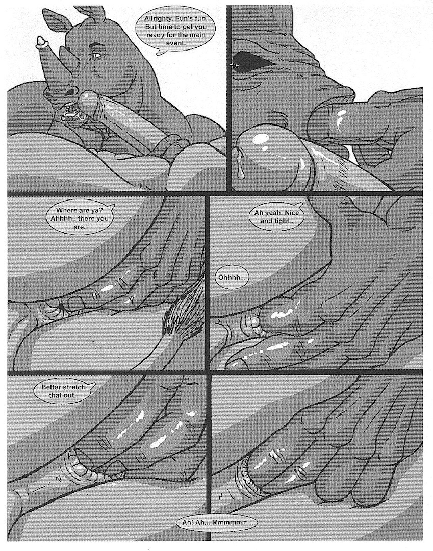 anal anal_fingering anthro anthro_on_anthro anthro_penetrated anthro_penetrating anthro_penetrating_anthro anus bodily_fluids circumcised circumcision_scar comic dialogue duo e621 english_text enzi erection fellatio fingering genital_fluids genital_scar genitals greyscale horn humanoid_genitalia humanoid_penis male male/male male_penetrated male_penetrating male_penetrating_male mammal monochrome multipanel multiple_scenes muscular muscular_anthro muscular_male oral penetration penile penile_penetration penis precum rhinoceros scar sex simple_background sudonym text