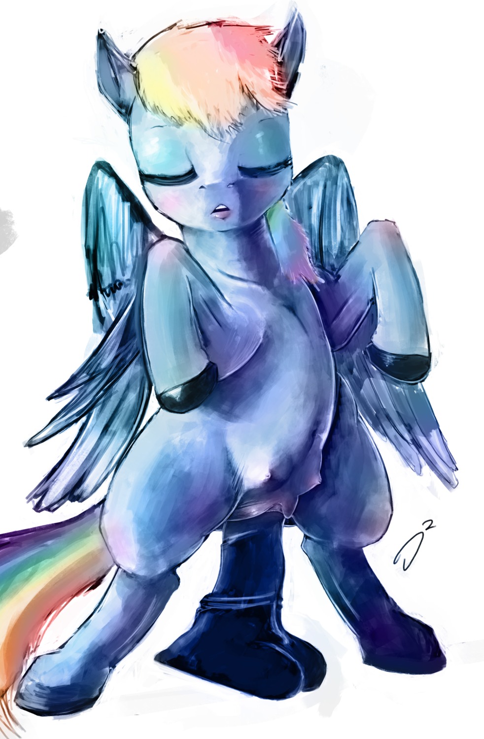 absurd_res blue_body blue_feathers blue_fur dildo dildo_sitting e621 equid equine feathered_wings feathers female feral friendship_is_magic fur hair hasbro hi_res mammal masturbation mothercrow multicolored_hair my_little_pony mythological_creature mythological_equine mythology pegasus penetration rainbow_dash_(mlp) rainbow_hair sex_toy solo toying_self vaginal vaginal_masturbation vaginal_penetration wings