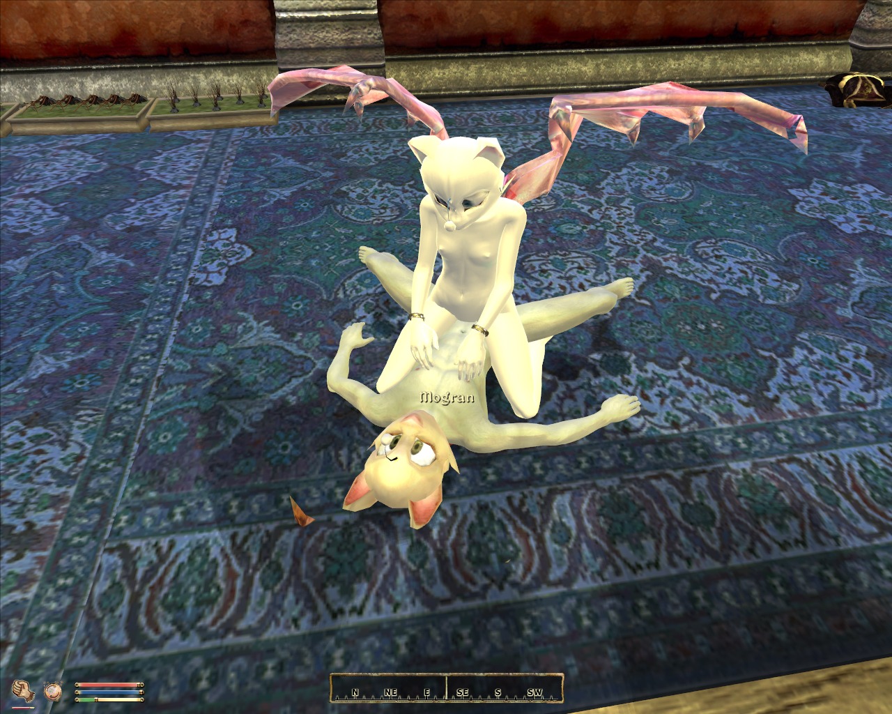 3d color female final_fantasy furry kumol kumol_(artist) male mogmod mogran moogle oblivion pussy rule34 sex straight the_elder_scrolls vaginal_penetration