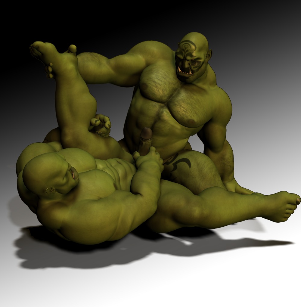 3d bartol gay male male/male male_only orc orc_male rule34 world_of_warcraft yaoi