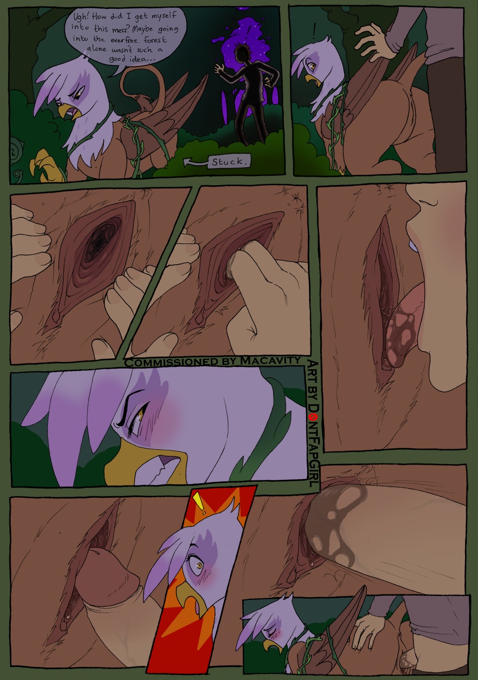 angry anus avian bdsm beak bestiality blush bodily_fluids bondage bound butt butt_grab clenched_teeth clitoral clitoris clitoris_lick comic cunnilingus dontfapgirl duo e621 english_text erection exclamation_point eyes_closed feathered_wings feathers female female_fingered female_on_human female_penetrated female_raped feral feral_fingered feral_penetrated feral_raped fingering forced forest forest_background friendship_is_magic from_behind_position genital_fluids genitals gilda_(mlp) grass gryphon half-closed_eyes hand_on_butt hasbro hi_res human human_fingering human_fingering_female human_fingering_feral human_on_feral human_penetrating human_penetrating_female human_penetrating_feral human_rape imminent_rape imminent_sex interspecies licking looking_pleasured male male/female male_fingering male_fingering_female male_fingering_feral male_on_feral male_penetrating male_penetrating_female male_penetrating_feral male_rape male_raping_female mammal moan my_little_pony mythological_avian mythological_creature mythology narrowed_eyes nature nature_background night nude open_mouth oral penetration penis plant raised_tail rape secretly_loves_it sex shocked shrub spread_vulva spreading stuck tail tail_anus teeth text tongue tongue_out tree until_they_like_it vaginal vaginal_fingering vaginal_fluids vaginal_fluids_on_penis vaginal_fluids_on_tongue vaginal_penetration vein vines vulva wet white_clitoris wings yellow_eyes