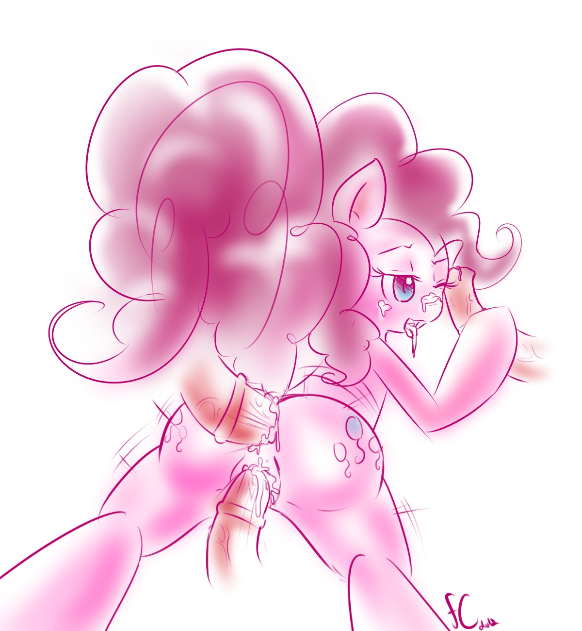 2012 anal anal_penetration blue_eyes bodily_fluids cum cum_in_ass cum_in_mouth cum_in_vagina cum_inside cutie_mark disembodied_penis double_penetration e621 earth_pony equid equine erection female feral friendship_is_magic fur genital_fluids genitals group group_sex hair hasbro hi_res horse male male/female male_penetrating mammal mrfatcakes my_little_pony one_eye_closed penetration penis pink_body pink_fur pink_hair pinkie_pie_(mlp) pony sex signature simple_background solo_focus tail threesome trio vaginal vaginal_penetration vein veiny_penis vulva white_background