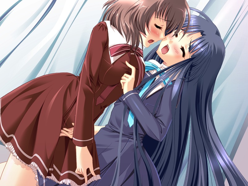 cg dark_rose eroge female game_cg kohinata_akari kohinata_asami rule34 tagme target_-ochiru_shimai-