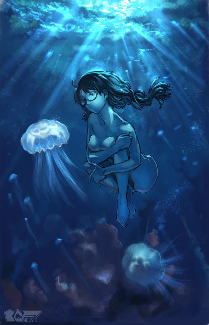 female kuragehime princess_jellyfish rule34 tagme tsukimi_kurashita