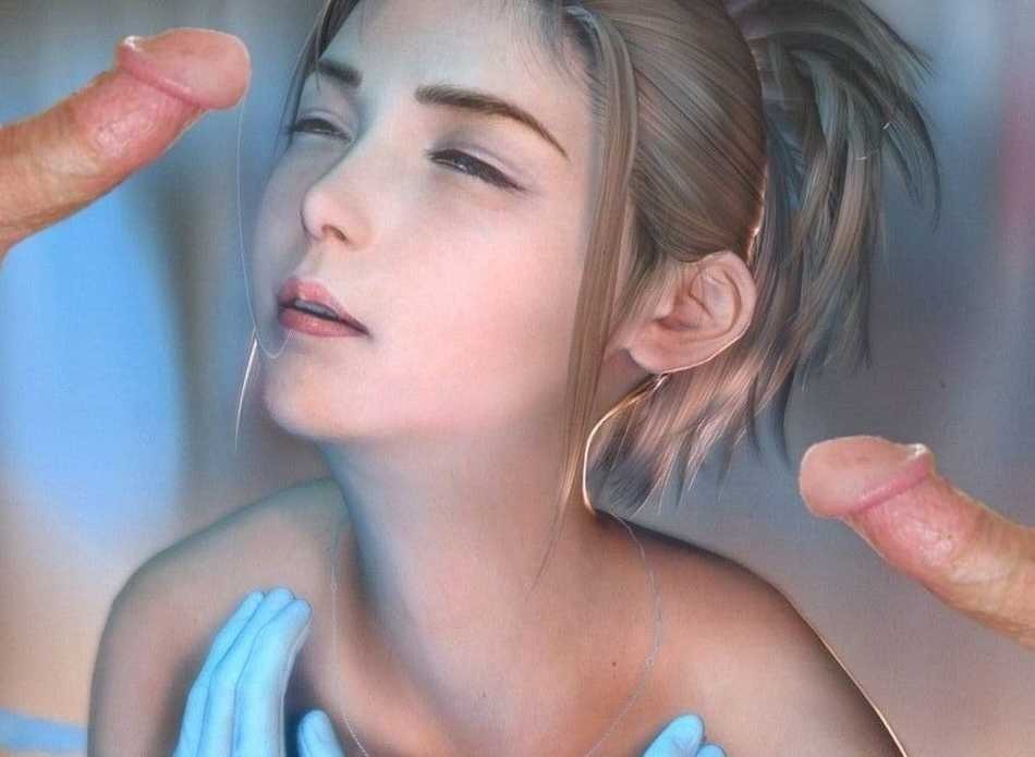 1girls 3d cum cum_in_mouth fellatio female final_fantasy final_fantasy_x human male oral penis rule34 straight uncensored yuna