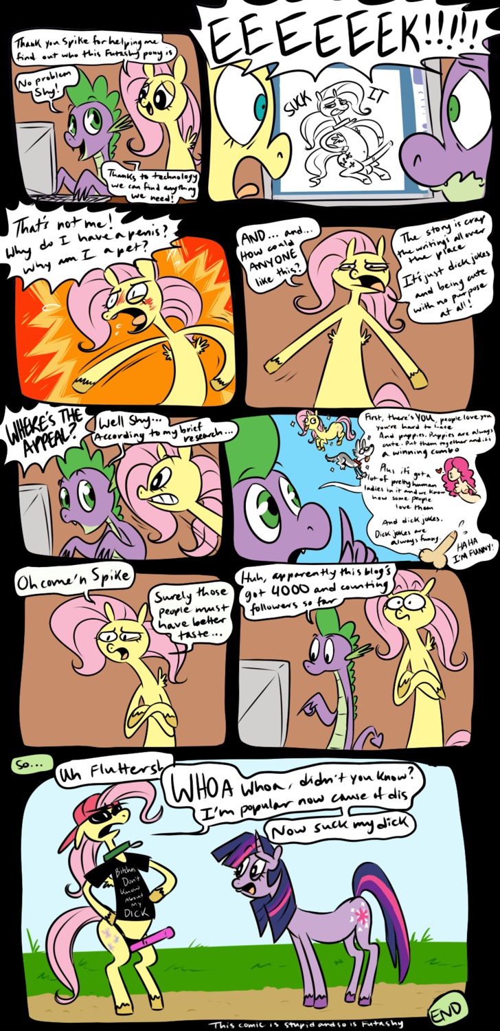 cartoonlion dragon equine fluttershy_(mlp) friendship_is_magic futanari futashy horse intersex my_little_pony pegasus penis pinkie_pie_(mlp) pony rule34 scalie smooth_skin spike_(mlp) strap-on strapon twilight_sparkle_(mlp) unicorn what