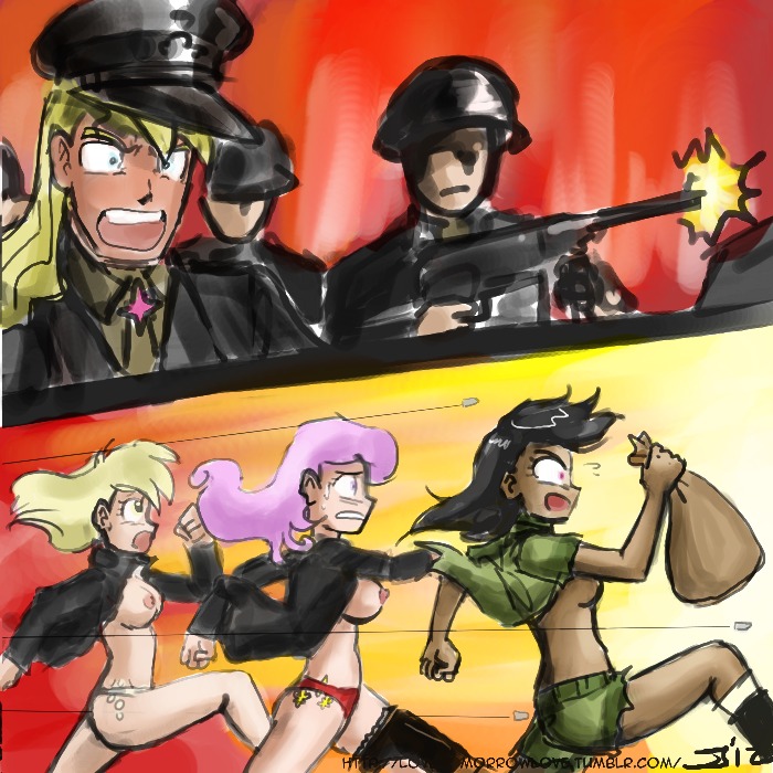 daring_do daring_do_(mlp) dark-skinned_female dark_skin derpy_hooves female fleur_de_lis_(mlp) friendship_is_magic human human_only humanized john_joseco mp40 my_little_pony prince_blueblood prince_blueblood_(mlp) rule34 straight_hair