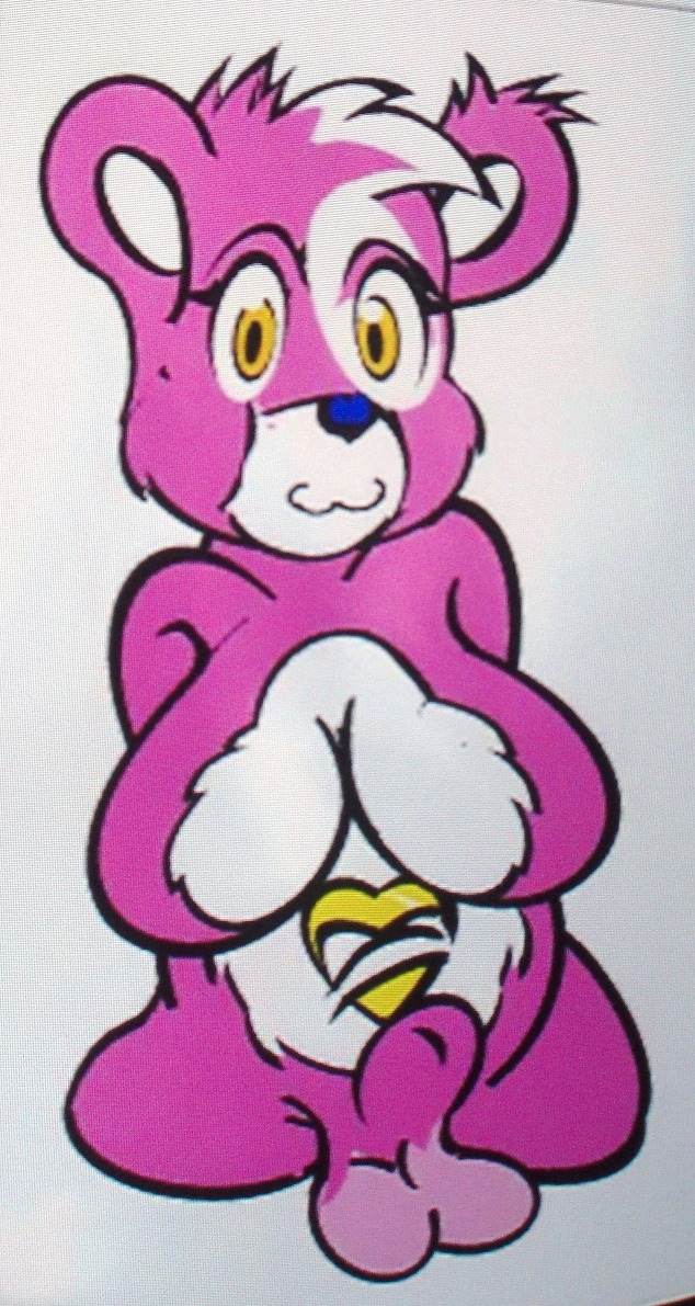 2010 4_missing_limbs amputee animal_genitalia balls bear breasts disability e621 fur genitals gynomorph intersex looking_at_viewer mammal overweight overweight_gynomorph overweight_intersex penis pink_body pink_fur quadruple_amputee sheath slightly_chubby solo unknown_artist