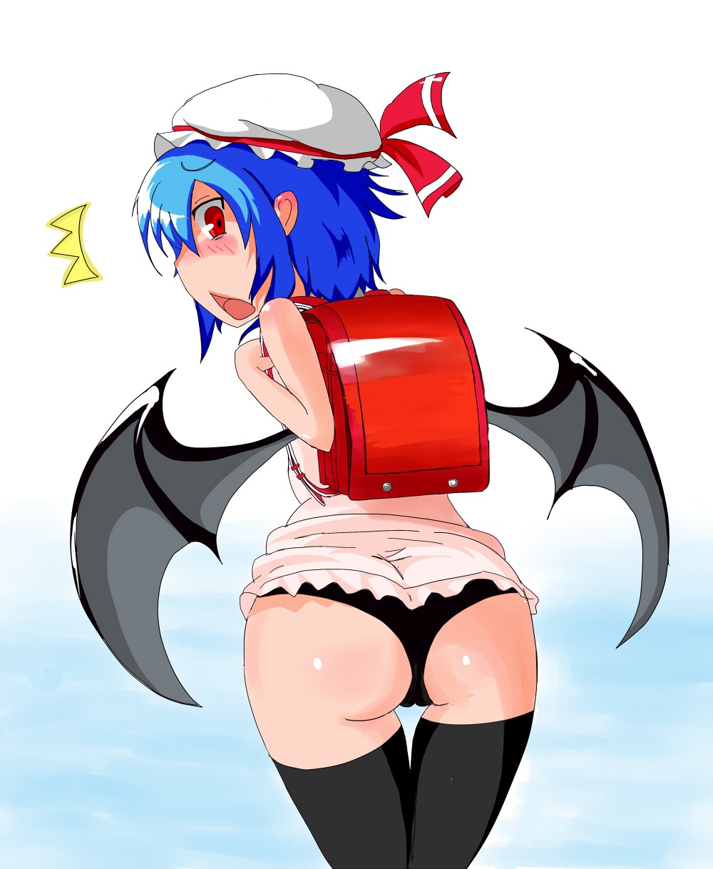 1girls 2d ass female remilia_scarlet rule34 solo tagme touhou