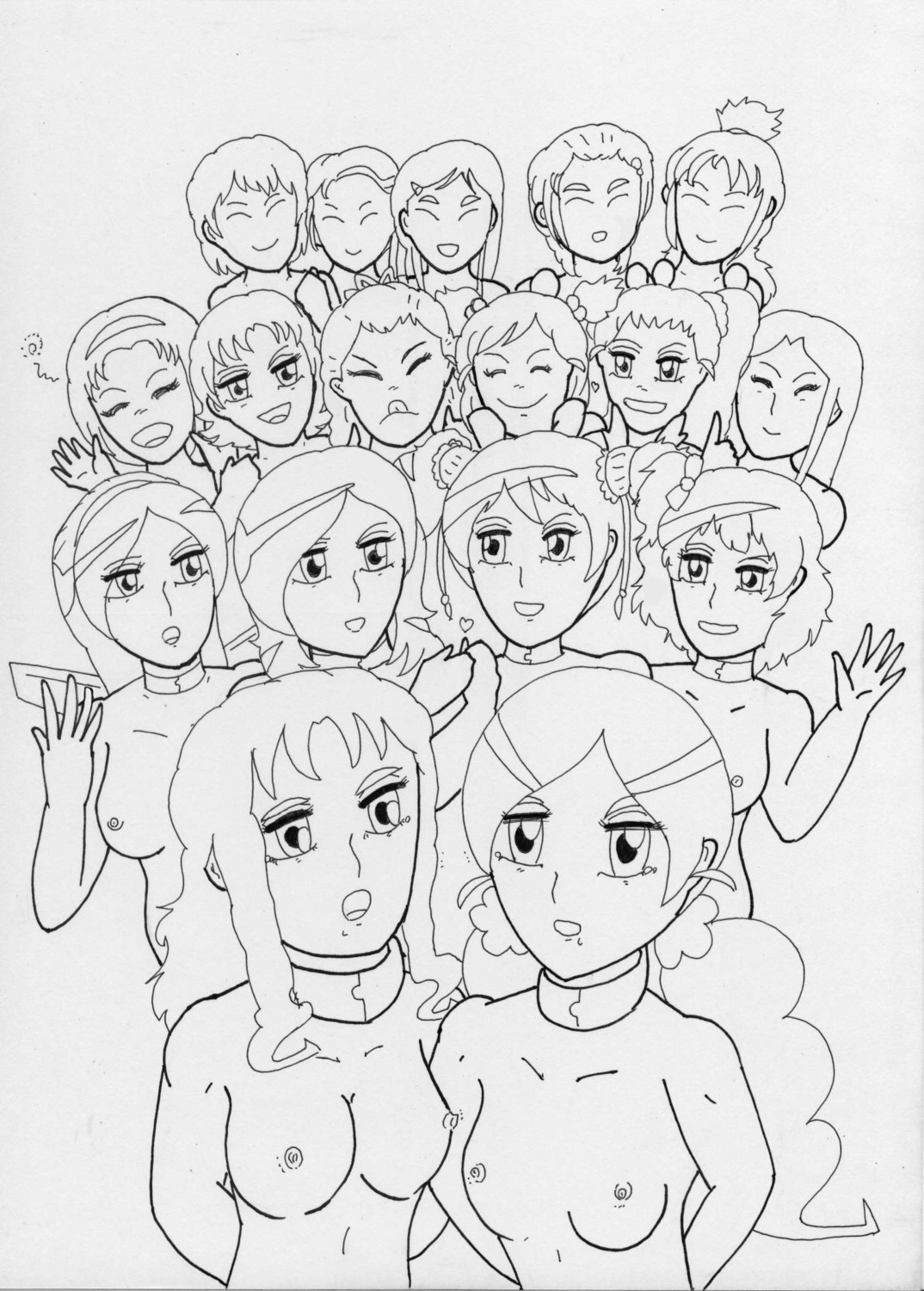 6+girls akimoto_komachi aono_miki blonde_hair breasts crossover female fresh_precure! futari_wa_precure futari_wa_precure_splash_star hanasaki_tsubomi heartcatch_precure! herio0426 higashi_setsuna houjou_hibiki hyuuga_saki kasugano_urara kujou_hikari kurokawa_ellen kurumi_erika mimino_kurumi minamino_kanade minazuki_karen mishou_mai misumi_nagisa momozono_love myoudouin_itsuki natsuki_rin precure precure_all_stars pretty_cure rule34 shirabe_ako small_breasts suite_precure tagme tsukikage_yuri yamabuki_inori yes!_precure_5 yukishiro_honoka yumehara_nozomi