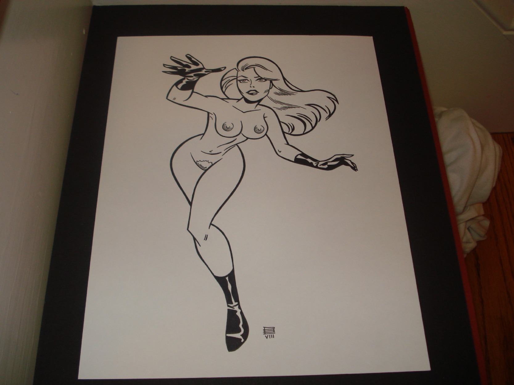 fantastic_four female female_only human invisible_woman marvel marvel_comics photo_(medium) rule34 signature solo sue_storm tagme text