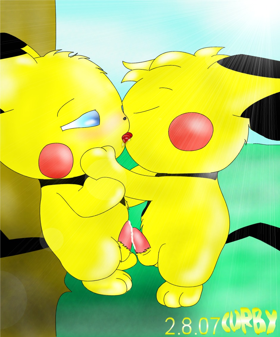 2007 anthro curby furry male male_only nintendo pichu pokemon rule34 tagme