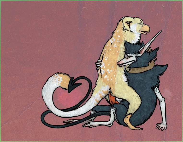 2011 avian beak bird claws duo e621 erection feathers female female_penetrated feral feral_on_feral genitals gryphon interspecies male male/female male_penetrating male_penetrating_female mythological_avian mythological_creature mythology nude para_(artist) para_(paragreywolf) penetration penile penile_penetration penis penis_in_vagina sex tail vaginal vaginal_penetration