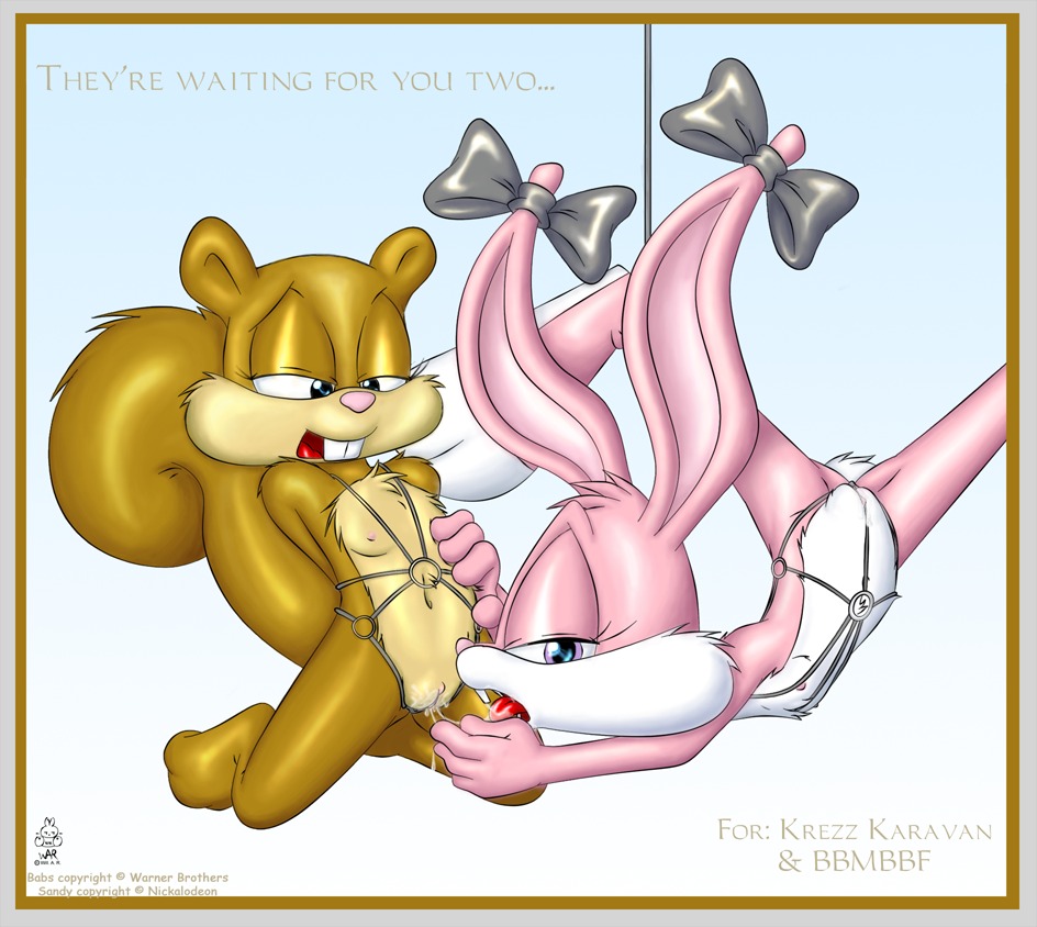 anthro babs_bunny crossover crossover_pairing cub female female_only fur furry ishoka mammal multiple_females nickelodeon rabbit rule34 sandy_cheeks smooth_skin spongebob_squarepants squirrel tagme tiny_toon_adventures uncensored yuri